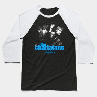 Britpop Vintage Charlatans Baseball T-Shirt